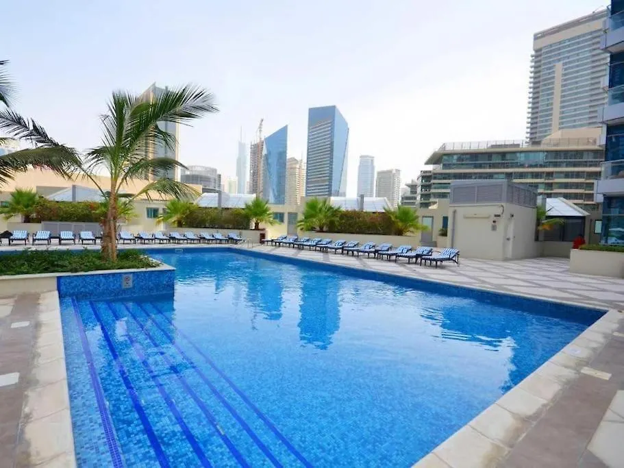 Jbr Bay Central Marina View 1 Br Dubai Apartment