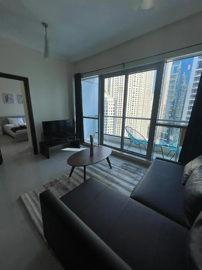 Jbr Bay Central Marina View 1 Br Dubai Apartment